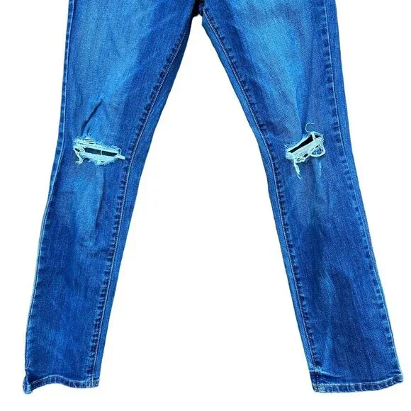 Sonoma Men’s Slim Blue Distressed Jeans Size 32x32 - Picture 3 of 13